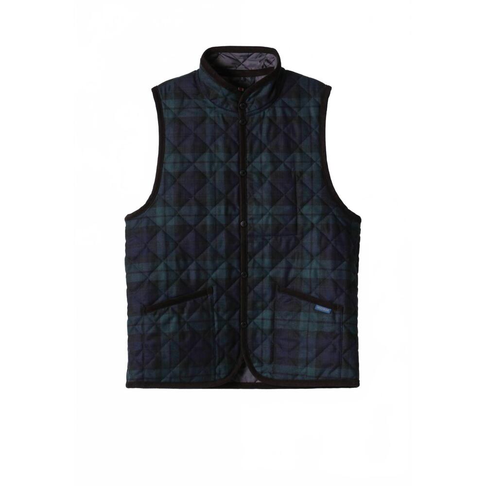 NEW LAVENHAM men's mickfield gilet in blackwatch